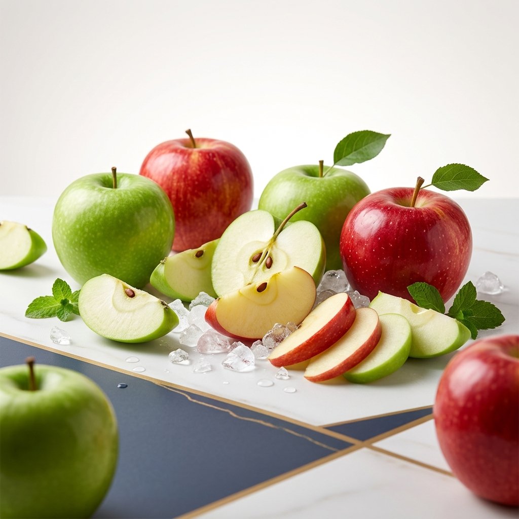 Red apple ice