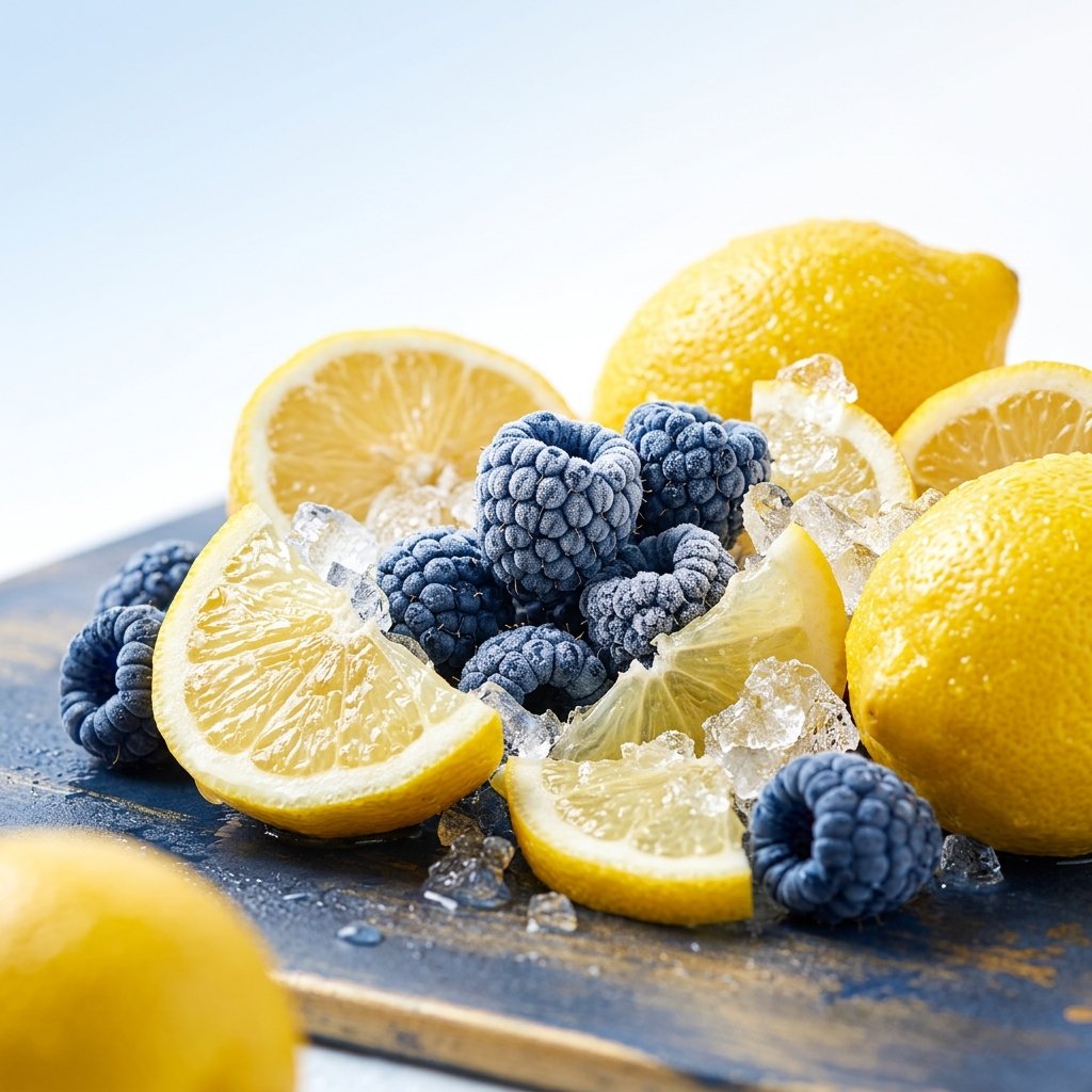 Blue razz lemon ice